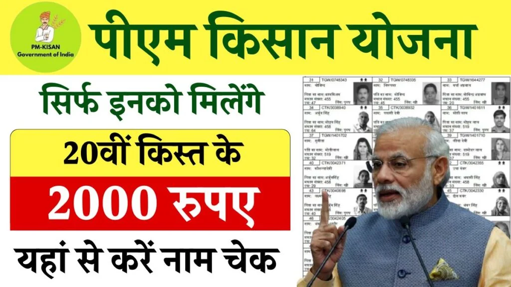 PM Kisan Beneficiary List